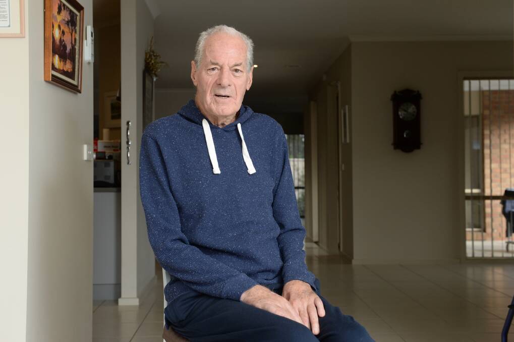 OPTIMIST: Ballarat resident Kevin Freeman has been living with motor neurone disease for four years. Picture: Kate Healy