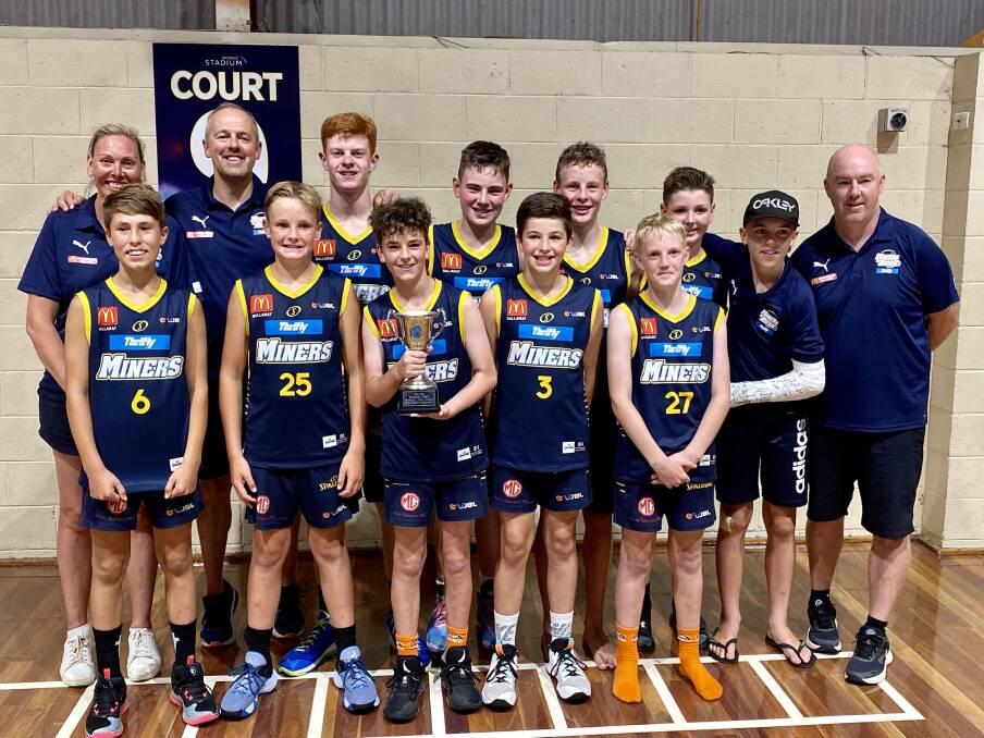 The under-14 boys were dominant in their 22-point grand final win over Bendigo.