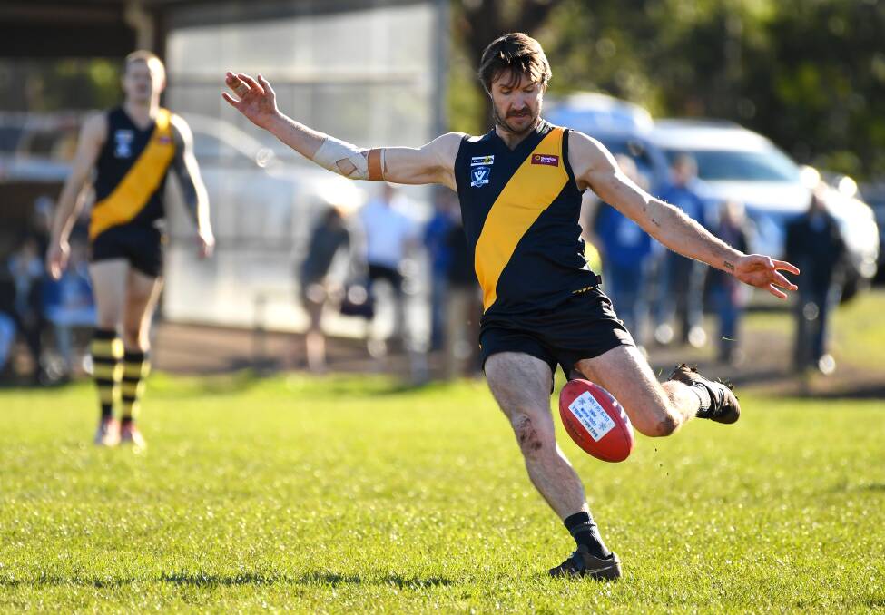 Michael Otto looks to kick long for Springbank in 2019. Picture: Adam Trafford