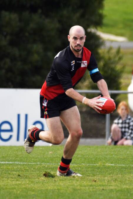 Jarrod Rodgers has been a consistent contributor for Buninyong once again this season. Picture: Kate Healy