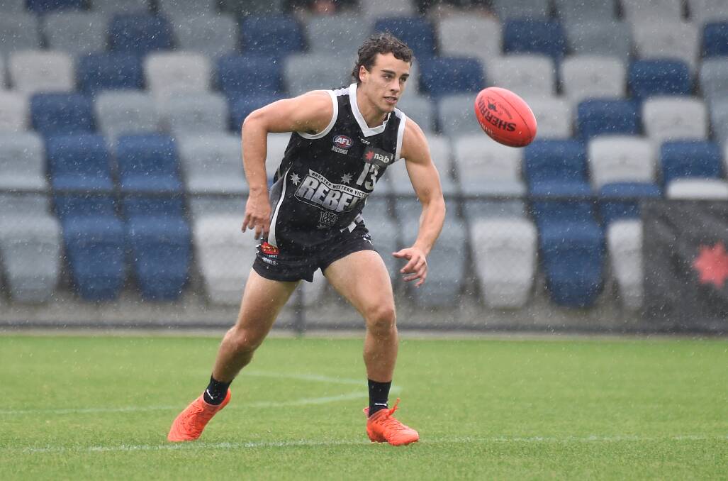 Marcus Herbert has continued his improvement this season, being selected to make his VFL debut with Geelong at the weekend. Picture: Adam Trafford