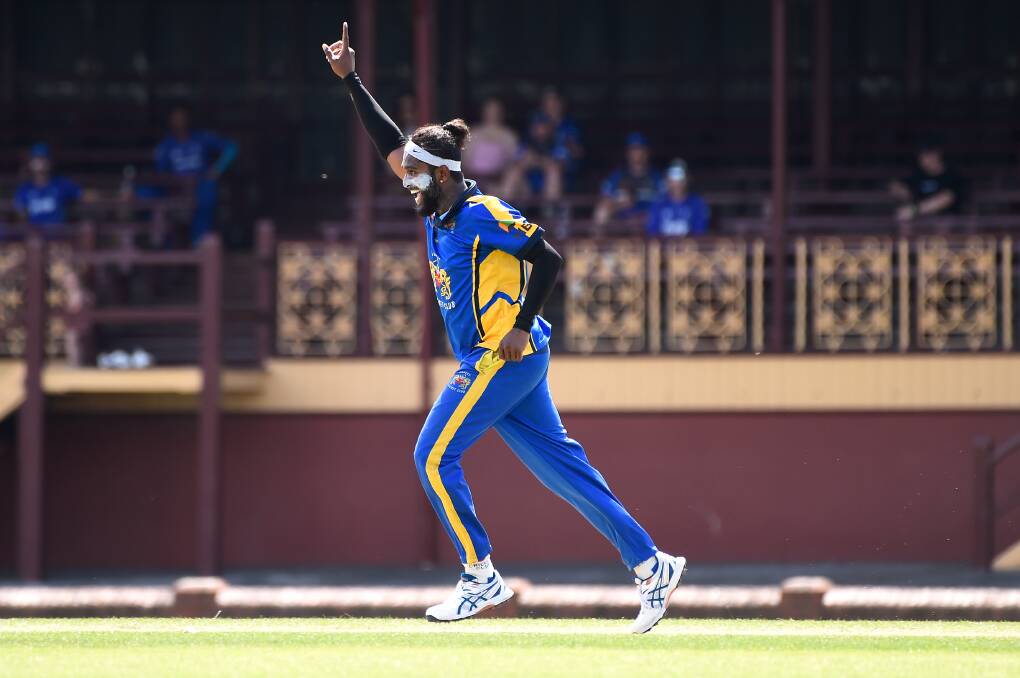 Madushanka Ekanayaka impressed with the ball once again for Darley, picking up four wickets. Picture: Adam Trafford