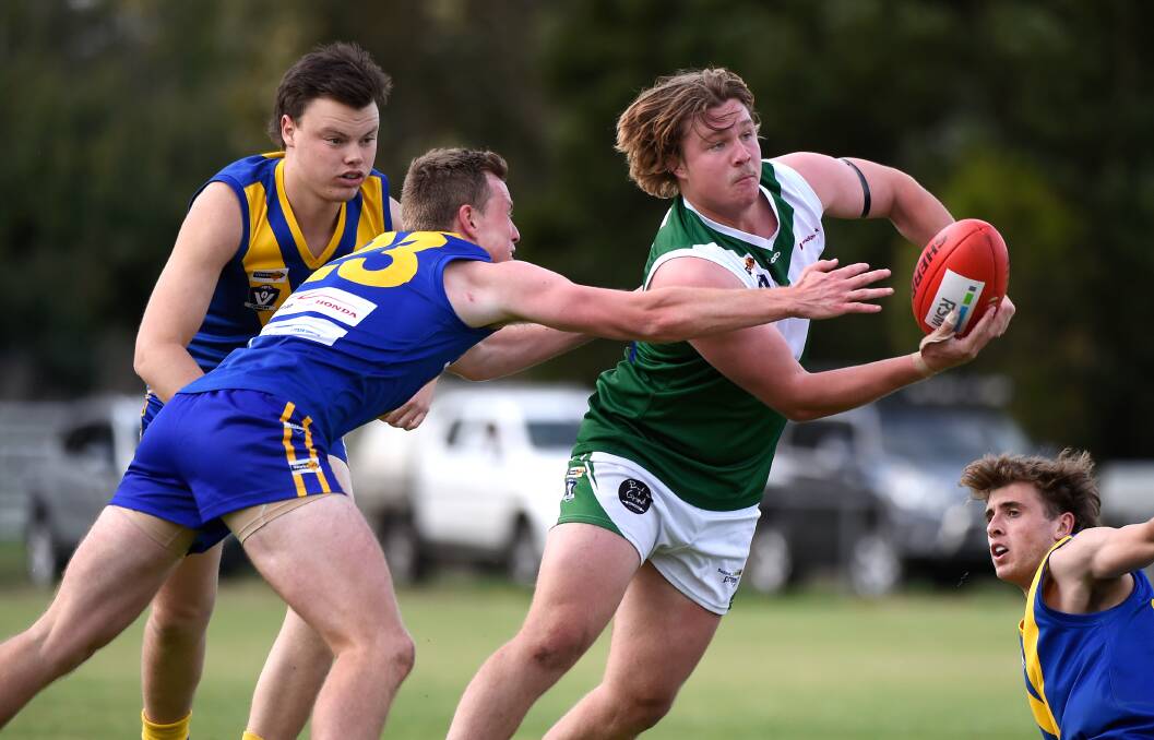 Rokewood-Corindhap's Matthew Aikman enjoyed a standout first season in the CHFL. Picture: Adam Trafford