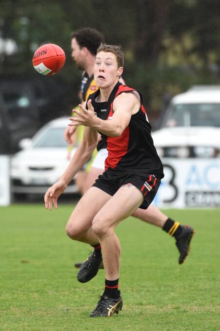 Joshua Sargent is one of five debutantes for the Bombers in 2021. Picture: Kate Healy