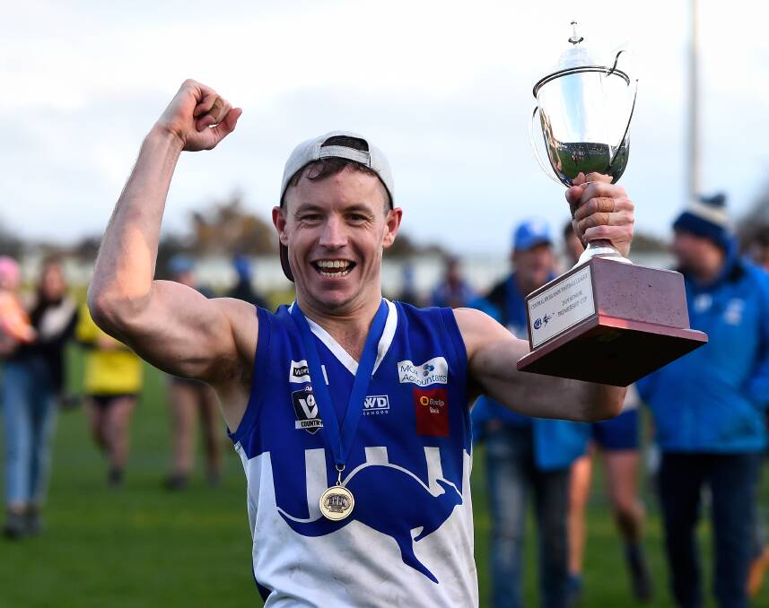 Andrew Wettenhall is one of a core group of premiership players to leave Waubra ahead of the 2021 CHFL season. Picture: Adam Trafford