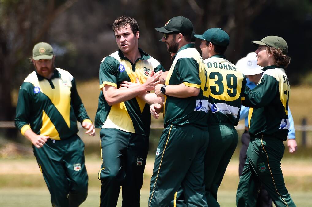Napoleons-Sebastopol's bowling attack was in strong form. Picture: Adam Trafford