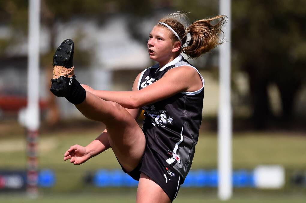 Paige Scott has been the main avenue to goal for the Rebels. Picture: Adam Trafford