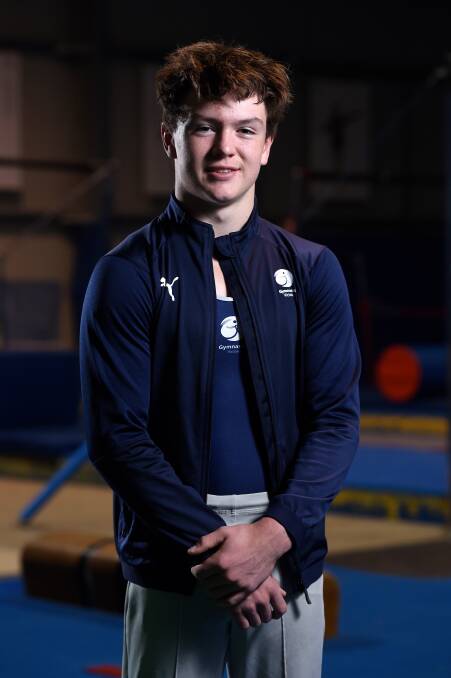 Howard at his first ever gym, Eureka Gymnastics. Picture: Adam Trafford