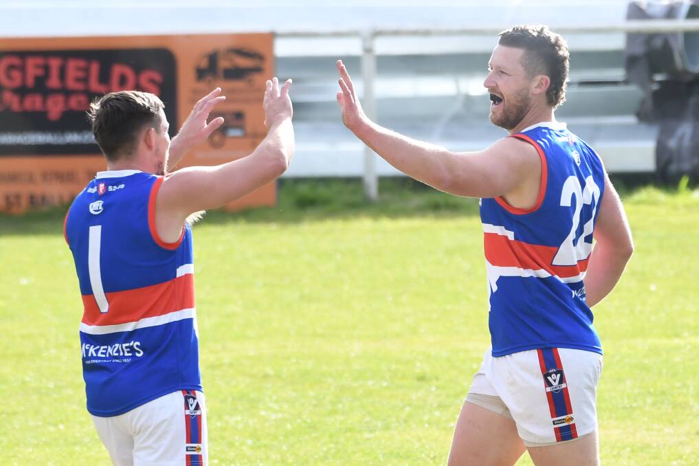 Daylesford has its first win and looks for another this weekend against Clunes. Picture: Kate Healy