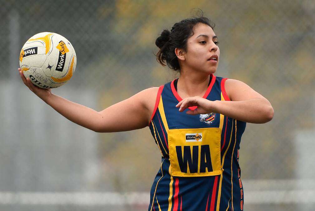 Ana Todd looks to get the ball moving for Beaufort in 2019. Picture: Adam Trafford