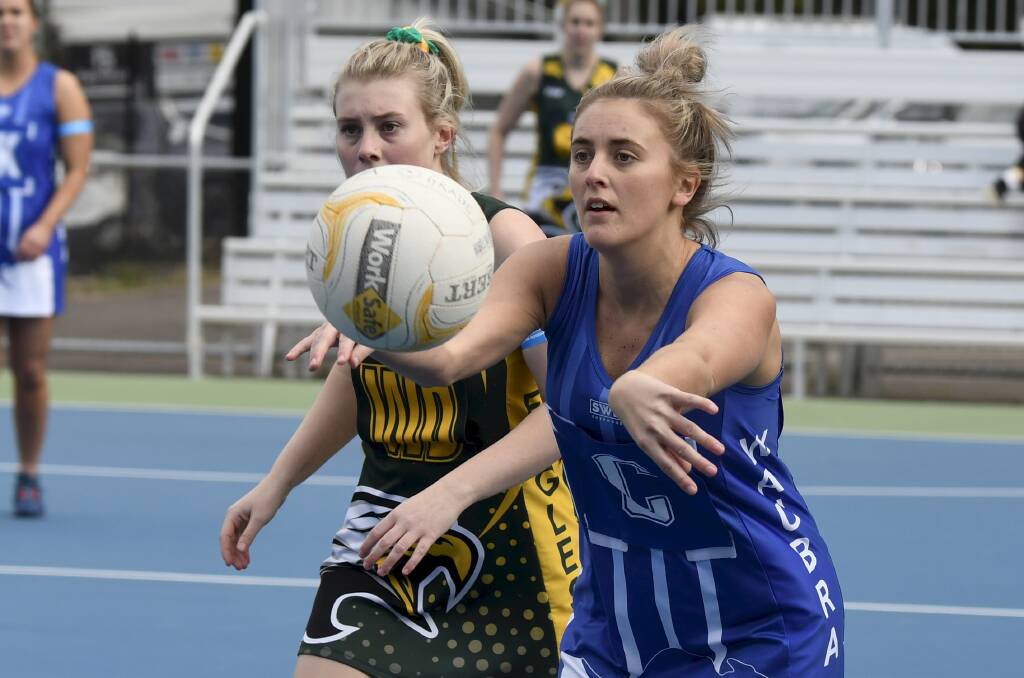 Jane Douglass re-joined Waubra late in the season. Picture: Lachlan Bence