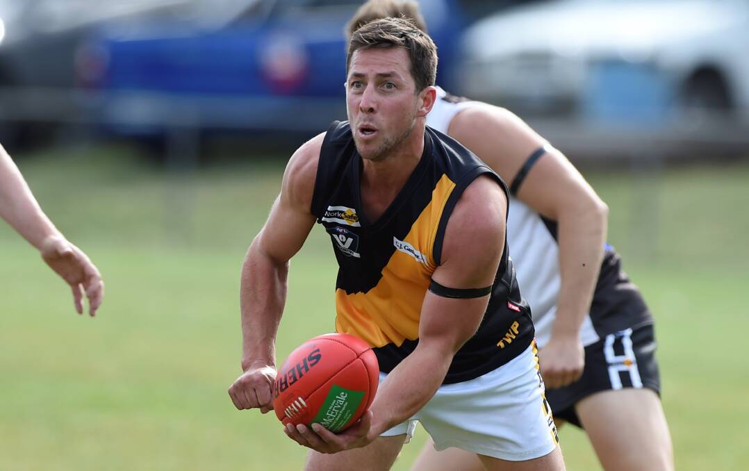 Billy Driscoll in action for Springbank. Picture: Lachlan Bence