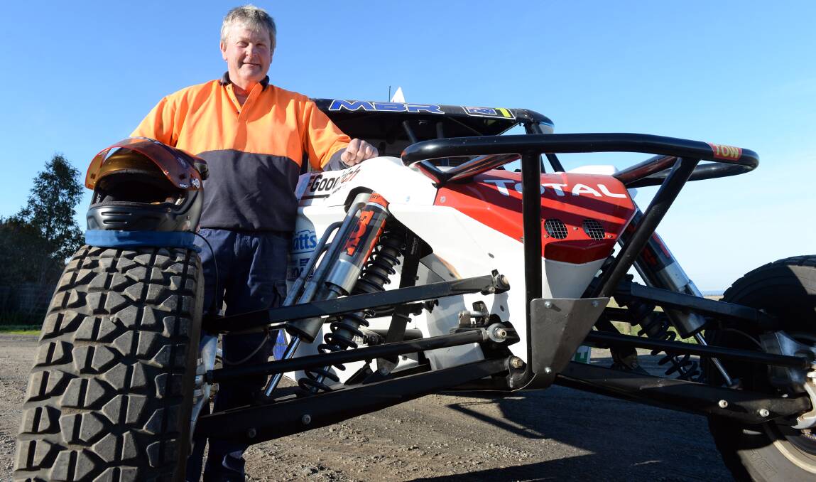 Mark Burrows was prevented from challenging for a sixth Fink Desert Race title due to lockdown. Picture: Kate Healy