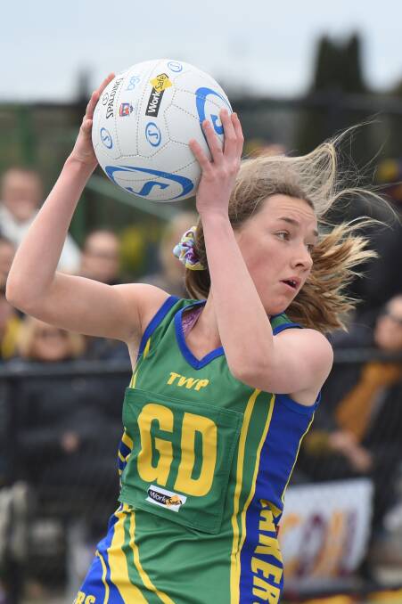 Rosie Todd in action for Lake Wendouree. Picture: Kate Healy