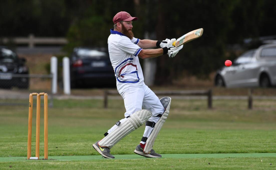 Shaun McArthur claimed the Grenville Cricket Association's batting aggregate and average. Picture: Kate Healy