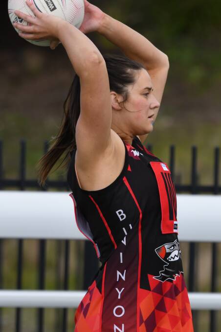 Laura Bourke and Buninyong will now play Dunnstown in an elimination final. Picture: Kate Healy
