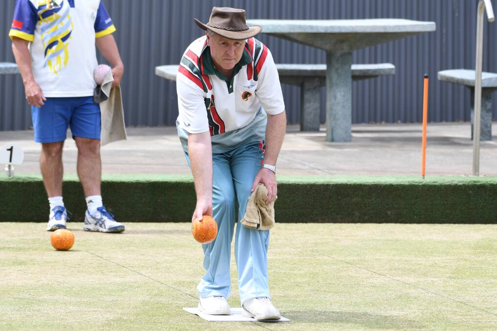 Greg Brown of Ballarat will take on the state's best in the men's singles championship. Picture: Kate Healy