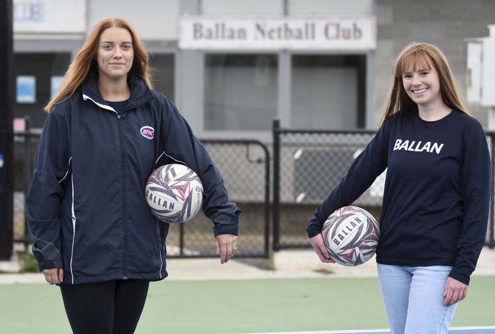 Laura Parsons and Emily Lyle have signed on as Ballan co-coaches. Picture: Lachlan Bence
