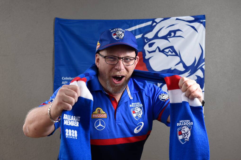 Western Bulldogs fans in Ballarat can look forward to at least 75 per cent capacity at Mars Stadium in round four against the Brisbane Lions. Picture: Adam Trafford
