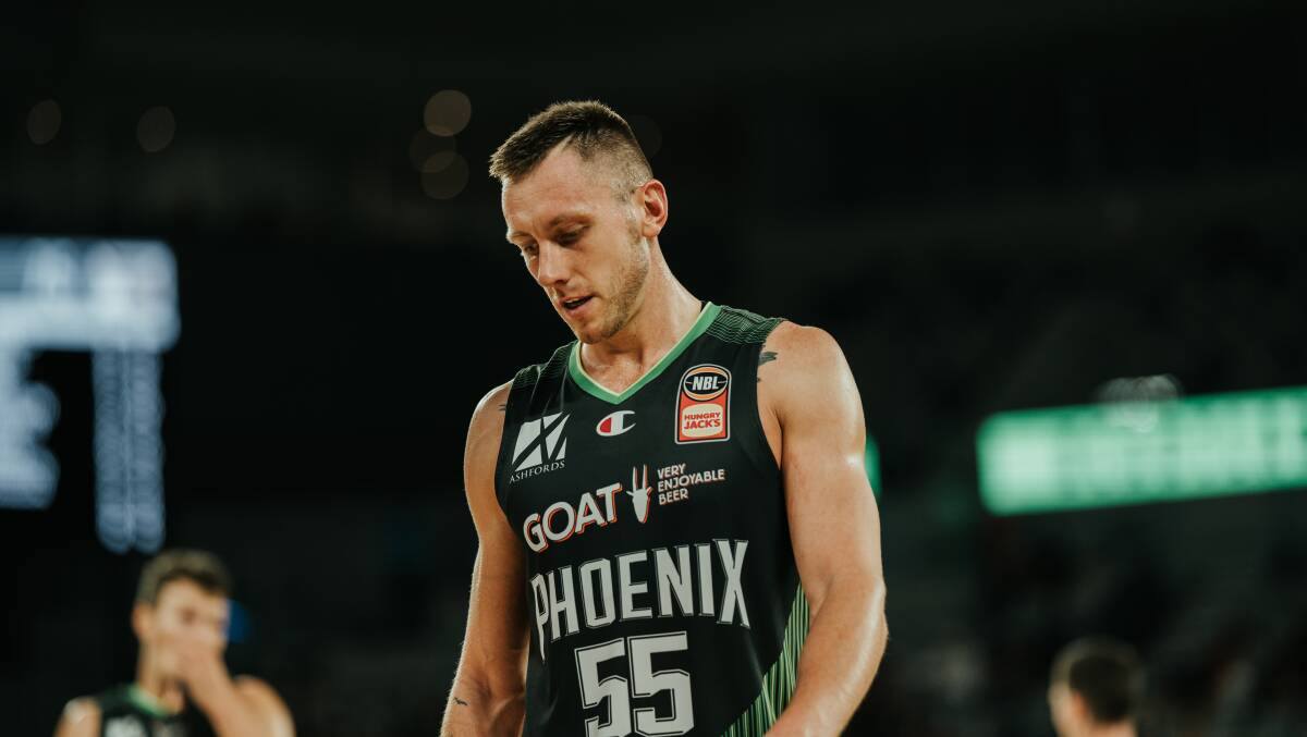 MISSED OUT: Mitch Creek didn't make the final cut for the Boomers' Tokyo Olympic team. Picture: SOUTH EAST MELBOURNE PHOENIX MEDIA