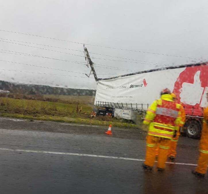 The crash at Warrenheip. Picture: Leonora Duffy