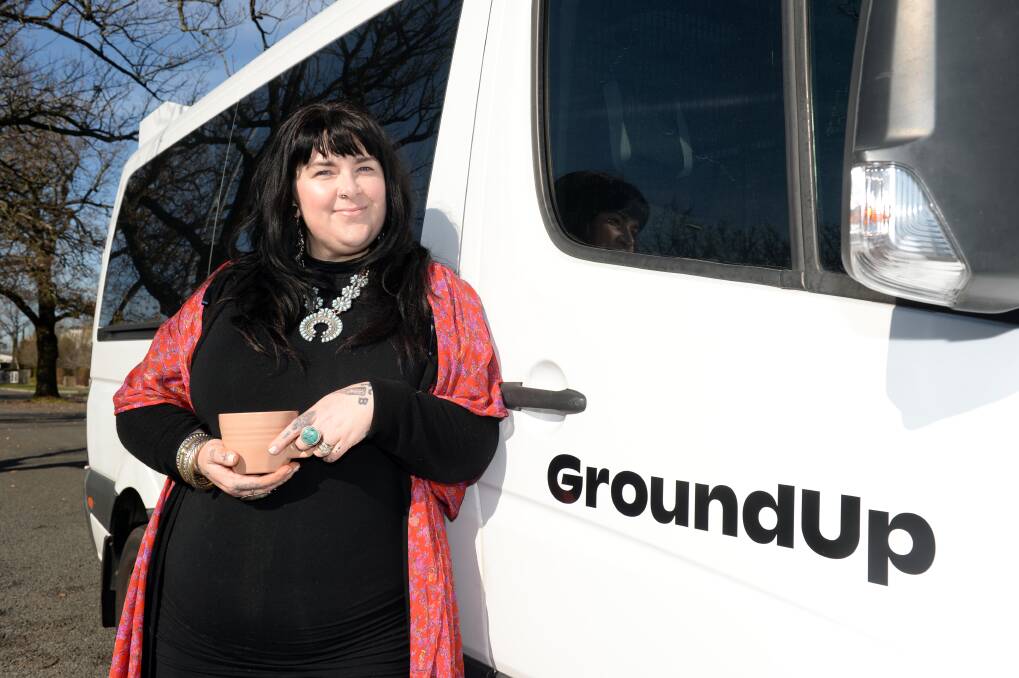 Recycling for results: Eliza Whitburn-Weber, founder of GroundUp. Picture: Kate Healy