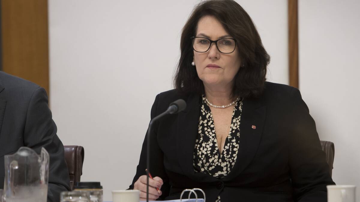 Labor senator Deborah O'Neill flagged money laundering was costing the economy upwards of $50 billion a year. Picture: Elesa Kurtz