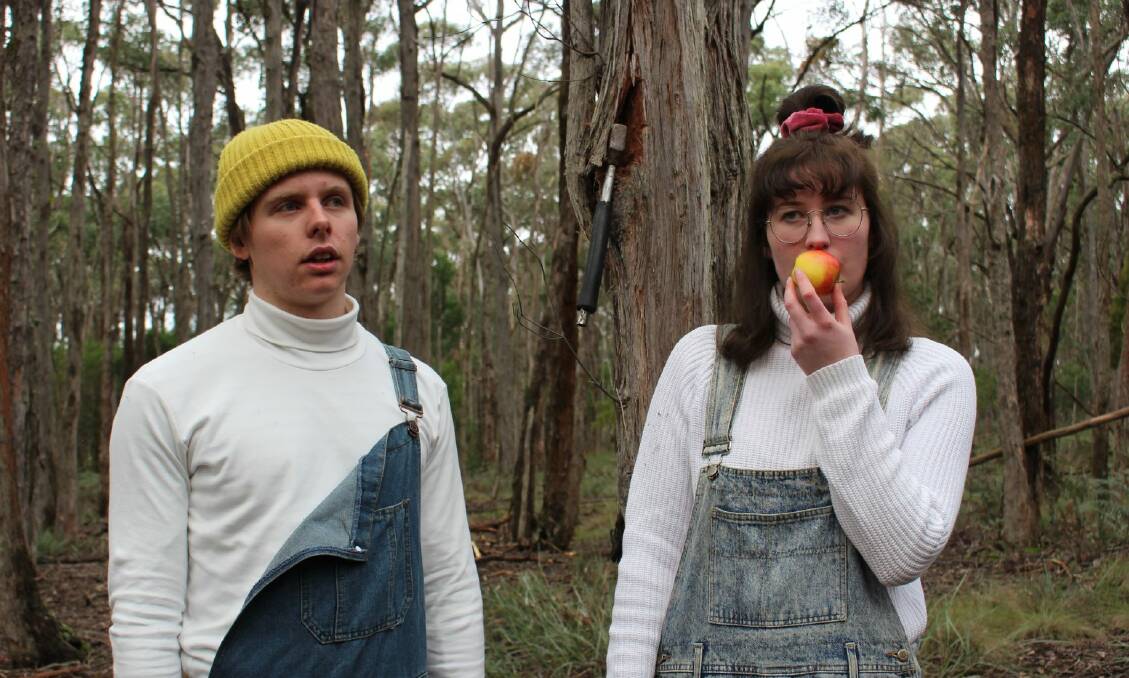 ODD COUPLE: Ballarat twins William and Georgia Stephens finally have a chance to debut their new single at Volta this Friday.