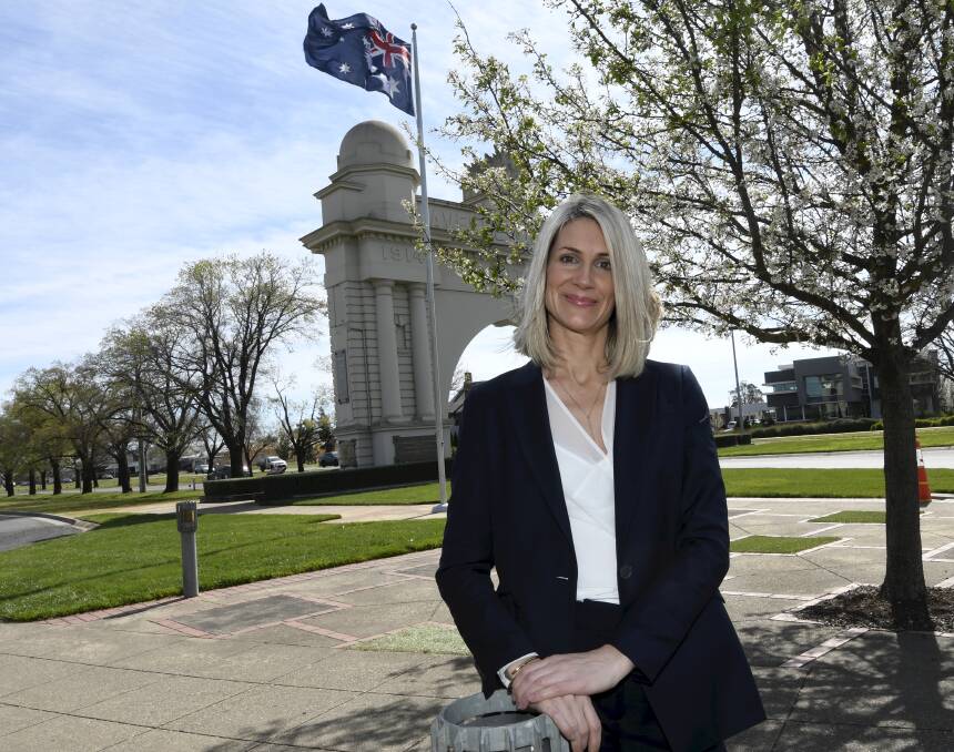 BIG VISION FOR BALLARAT: Milano Partners' Zoe Allan aims to draw highly-qualified professionals to Ballarat who will also benefit the broader community. Picture: Lachlan Bence.