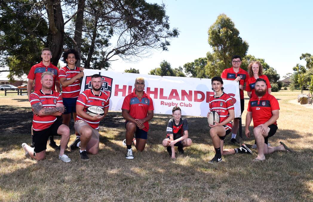 WHEN THE GOING GETS TOUGH: Ballarat Highlanders Rugby Club is backing Ballarat Men's Mental Health by initiating the inaugural Ballarat Charity 7s tournament. Picture: Adam Trafford