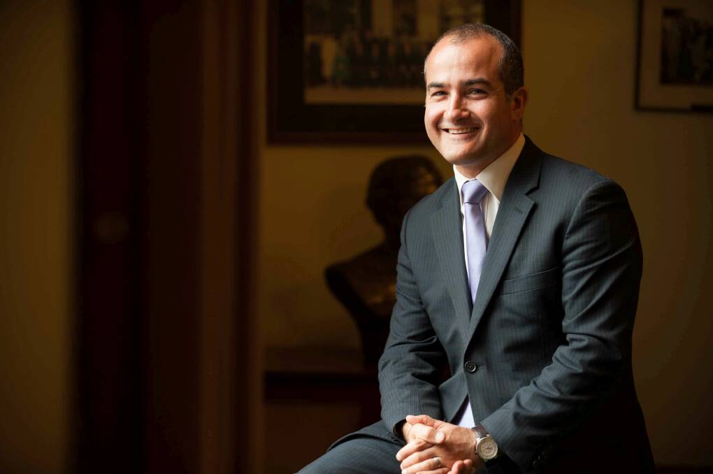 BACKING BALLARAT: Education minister James Merlino is excited by the prospect of the academy.