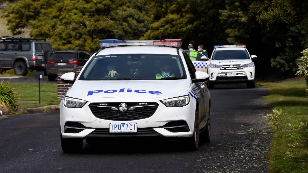POLICE PURSUIT: Two males have been charged after a police pursuit across Ballarat on Thursday.