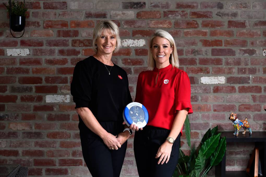 Sue Kirwan-Hamilton (left) and Amy Ingram are two local nurses who have established their own business Vitality First Aid Solutions to assist workplaces with essential first aid training. Picture by Adam Trafford. 