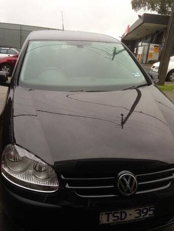 The car stolen in the burglary. Photo: Eyewatch - Ballarat Police Service Area Facebook page.