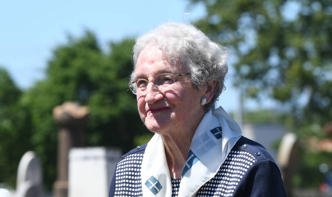 Queen's Birthday Honour: Val D'Angri receives an OAM for her commitment to saving our history. Picture: Kate Healey.