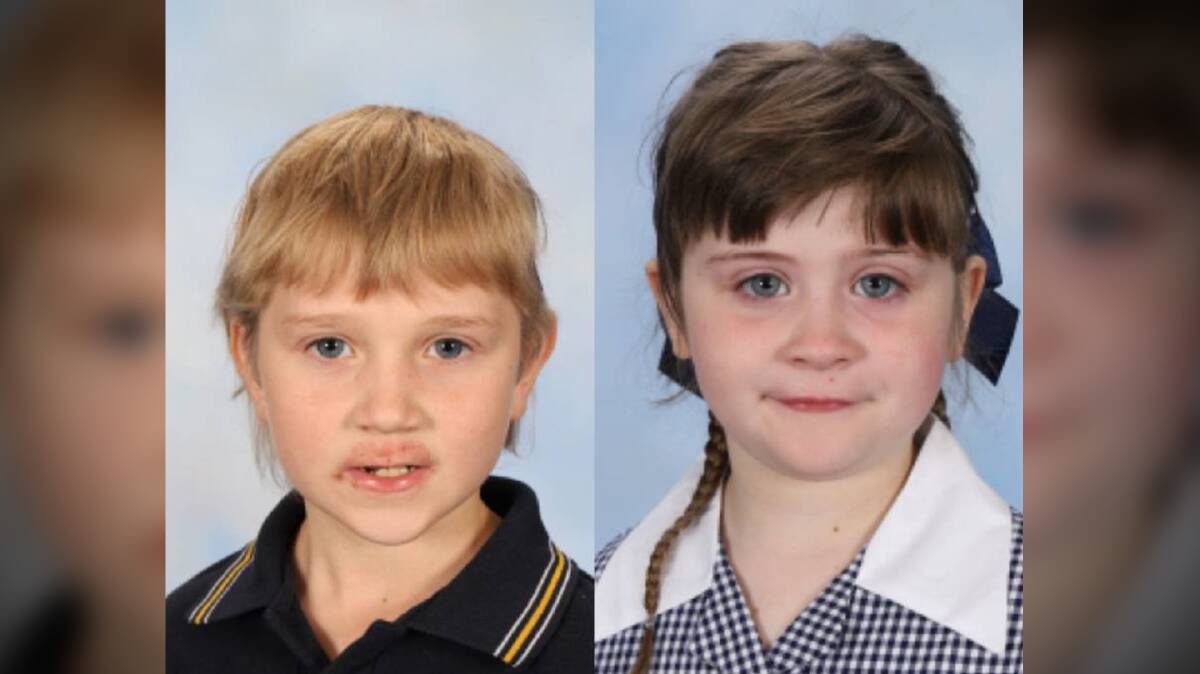 Hadley and Maylea were last seen in Ross Creek on Wednesday, January 18. Picture supplied