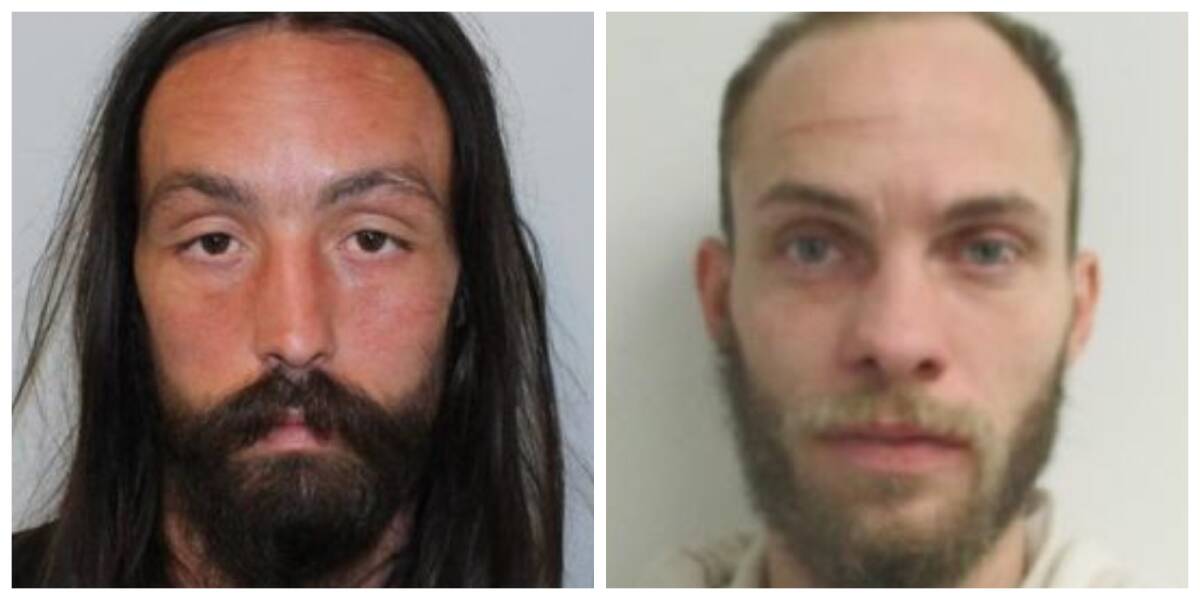 WANTED: Justin Springfield (left) and Shane Crewdson. Pictures: Supplied.