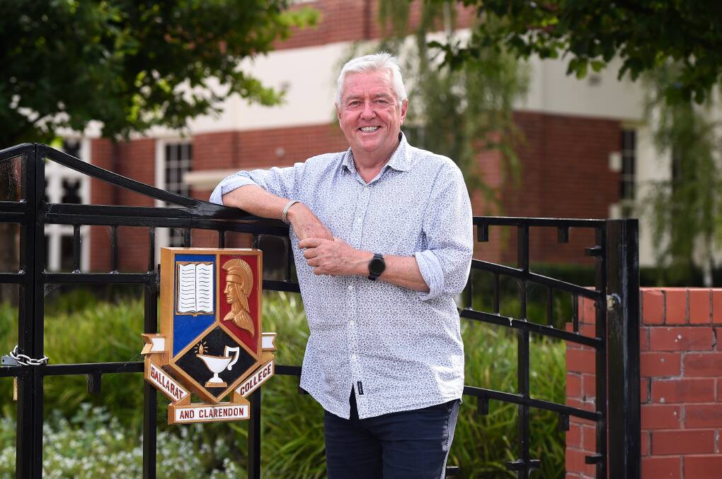 IN CHARGE: The longtime head of Ballarat's Clarendon College David Shepherd has been awarded an Order of Australia Medal (OAM). Picture: Adam Trafford