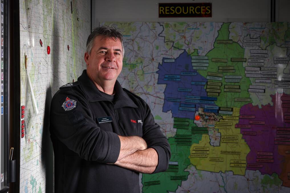 BE SAFE: District 15 Commander Malcolm Hayes is urging residents to install smoke alarms in their homes. Picture: Luke Hemer.