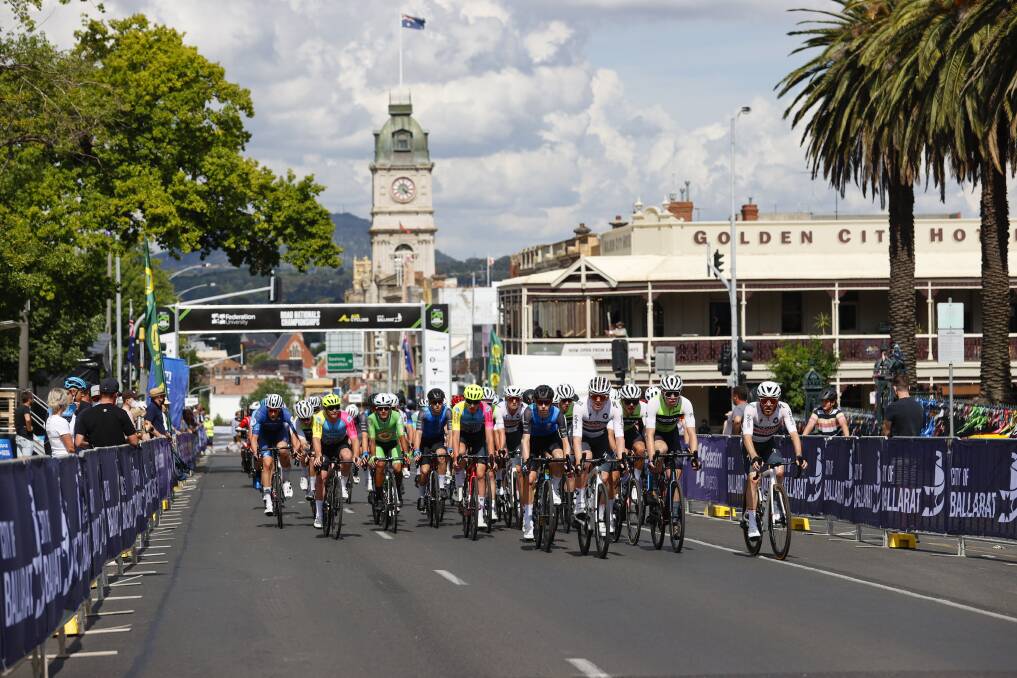 Sturt Street annually comes alive in Summer for the Criterium championships. 