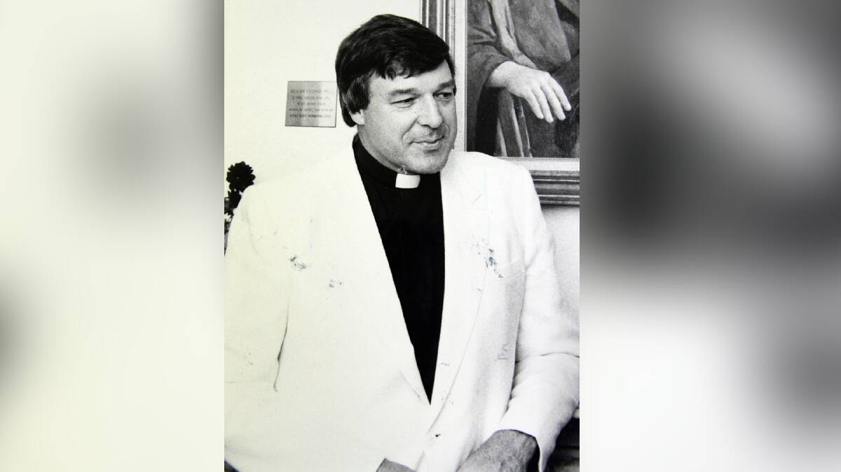 George Pell in 1987. File photo.