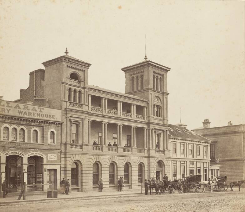 Craig's Royal Hotel in 1866. Picture supplied. 