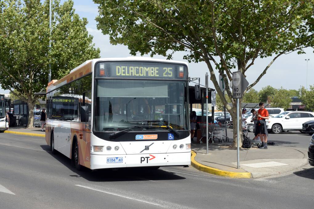 Ballarat is still waiting for definitive news about a bus network review. File picture by Kate Healy.