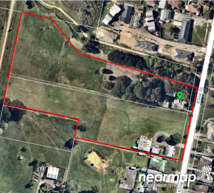 Proposed site. Picture: City of Ballarat