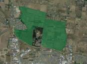 The northern growth zone identified for Ballarat's northern outskirts, one of the city's most significant north of the freeway. 