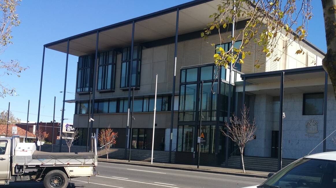 The Ballarat Magistrates' Court. Stock image.