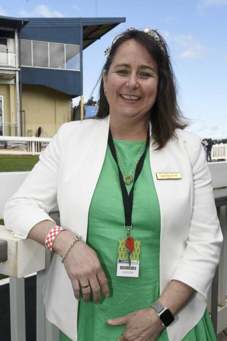 Ballarat Turf Club chief executive Belinda Glass said she was "pretty pleased" with this year's attendance despite the more than unpleasant weather. Picture by Lachlan Bence.