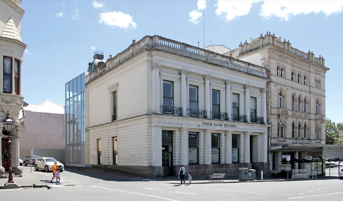 The former Union Bank building on Lydiard Street could be transformed into a National Centre For Photography. 
