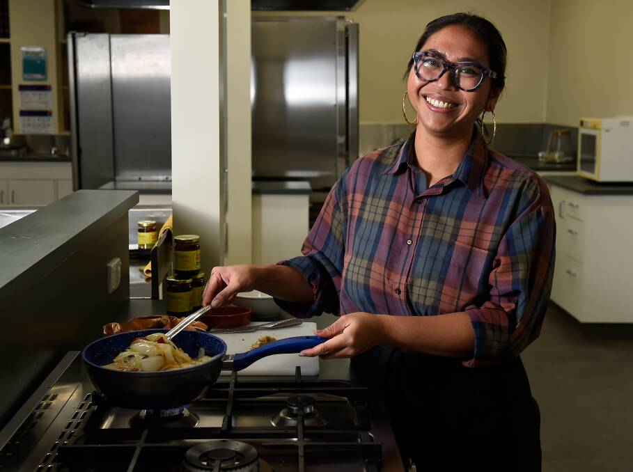 SPARKING CHANGE: City of Ballarat's newest intercultural ambassador and Flying Chillies founder Lilly Wright is using food to highlight the significance of the migrant community in Ballarat. Picture: Adam Trafford.