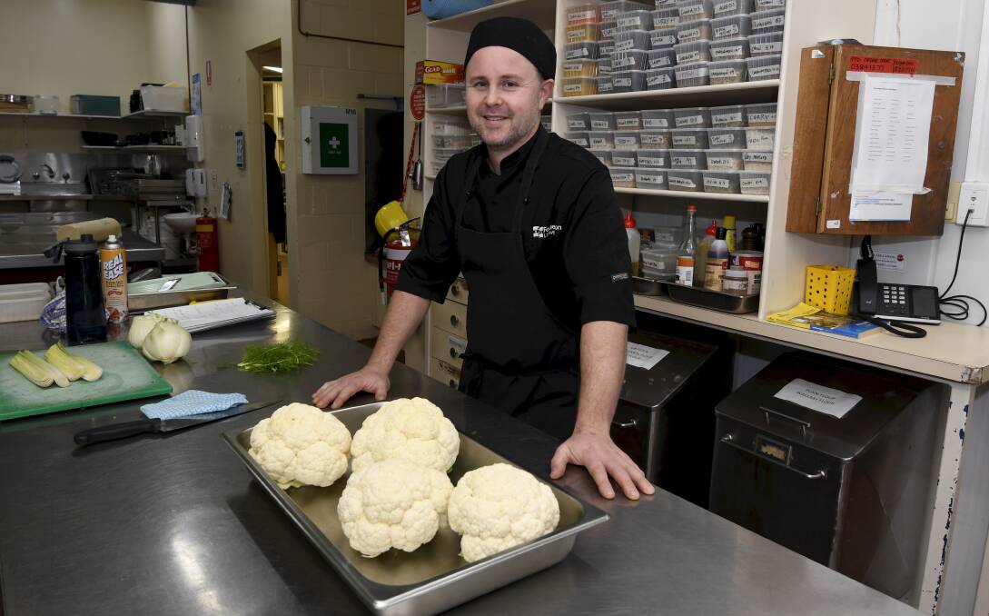 BIG WIN: Casual chef at Federation University's Murnong cafe in Mount Helen, Louis Green hopes to take advantage of the Victorian Sick Pay Guarantee aimed at providing casual workers a financial safety net if they fall ill. Picture: Lachlan Bence.